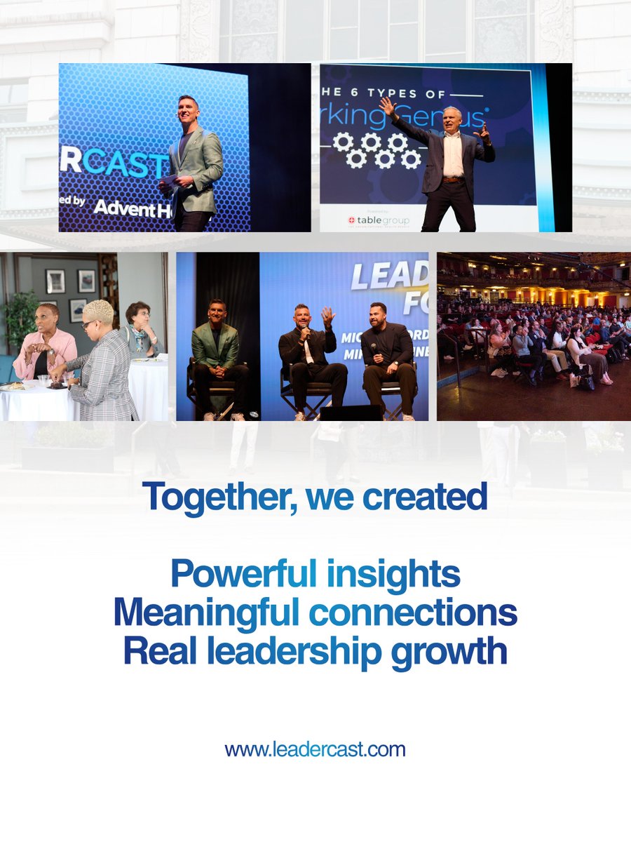 Leadercast tweet media