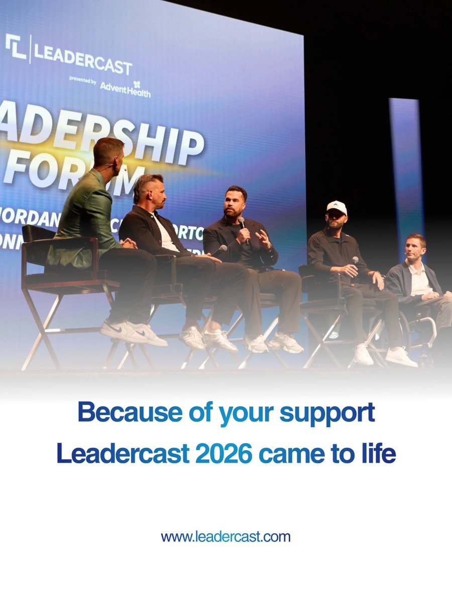 Leadercast tweet media