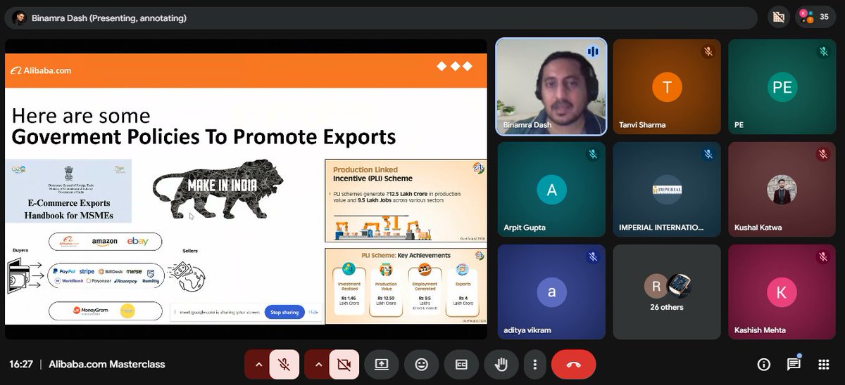 shipglobal_in's tweet image. A glimpse from our Alibaba Masterclass with Binamra Dash (Head of Marketing, Alibaba.com India) 🌍
More such sessions coming soon 💡
Want the full recording? Comment below
#ShipGlobal #Alibaba #ExportBusiness #EcommerceGrowth #GlobalTrade
