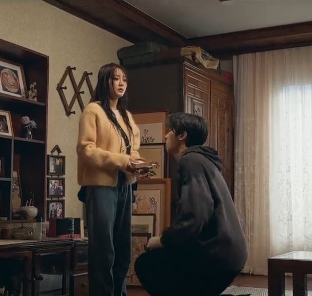 If he's too tall                 make him kneel