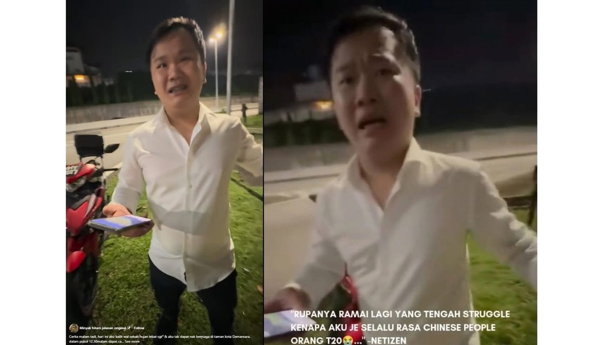 DrZulkifliHasan's tweet photo. Kisah yang ringkas, tapi membekas sampai ke lubuk hati yang paling dalam.🤍

Ini Dicky - pemuda Cina yang dibantu abang Minyak Hitam Jalanan. Kerja di restoran halal, cari rezeki macam kita semua. 

Beliau seorang bapa Tunggal berasal dari Tawau, Sabah dan kerja restoran di KL East Mall, sebab itulah beliau pakai baju kameja putih bersih dan hanya balik malam lepas habis waktu kerja.

Bila dah ada sikit rezeki dari live TikTok, beliau cari balik abang tu… bukan untuk balas jasa semata, tapi nak bagi orang lain pula rasa dibantu.

Momen beliau salam siap cium tangan - itu bukan sekadar adab, itu akhlak. Tinggi nilainya.

Hakikatnya, susah itu tak kenal bangsa. Ramai yang memerlukan bantuan, cuma kita tak nampak. Tapi bila ada yang hulur pertolongan tanpa berkira, di situlah indahnya kemanusiaan.

Apa yang abang Minyak Hitam Jalanan buat itu bukan sekadar tolong baiki motor - tapi itulah dakwah. Dakwah dengan akhlak, dengan ihsan. Islam itu bukan hanya kata-kata, tapi cara kita menyantuni manusia.

Inilah Malaysia yang kita nak - masyarakat bertamadun yang saling bantu membantu, tanpa kira siapa.

Semoga kebaikan kecil ini jadi asbab rahmat yang lebih besar.

Budi yang baik, insya-Allah tak pernah hilang nilainya. ✨

🤲🇲🇾

#SebarkanSalam
#MadaniMembantu