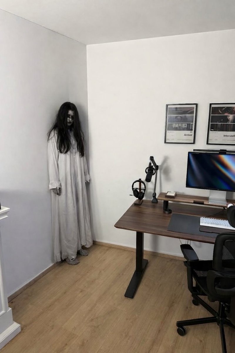 nandakakek's tweet photo. Ghost in the $corner @wen_mellow https://t.co/Ujn0XlPyue