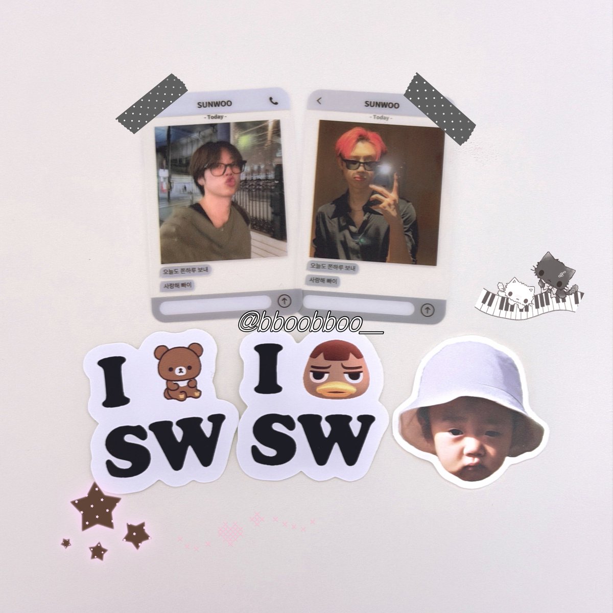 𝗧𝗛𝗘 𝗕𝗢𝗬𝗭 [𝗜𝗡𝗧𝗘𝗥-𝗭𝗘𝗖𝗧𝗜𝗢𝗡] —̳͟͞͞♡ 

🧸날짜 : 04.24 ~ 04.25 (첫콘, 중콘)

🧸수량 : 멤버당 9-10set

🧸투명포카, 조각 스티커 각 1set (믕삼즈 중 1명 택)
 + 랜덤으로 띠부씰도 같이 넣어드립니다 .ᐟ.ᐟ 

🧸장소&amp;시간 : 아래 나눔이벤트와 같이 진행으로 당일 공지