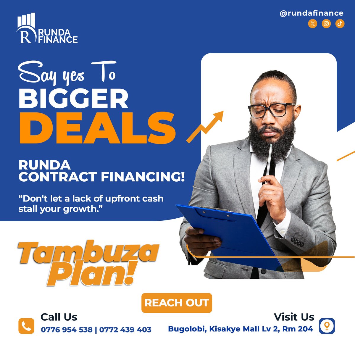Runda_Finance's tweet photo. Say yes with Runda Finance
#contractfunding
#loans
#rundafinance https://t.co/SMifIxgJu9