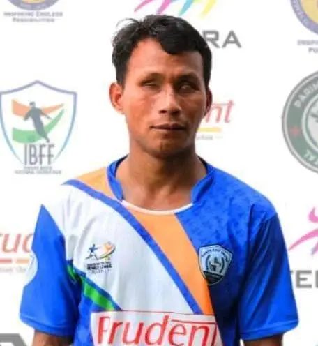 SangmaConrad's tweet photo. So proud to see Klingson Marak, the first visually impaired footballer from Meghalaya to be part of the Indian Blind Football Team at the IBSA Asian Men’s Blind Football Championship 2026 in Japan. We are in awe of his skills and cheering him on. Wishing him and Team India the very best! 

@narendramodi @mansukhmandviya @JM_Scindia