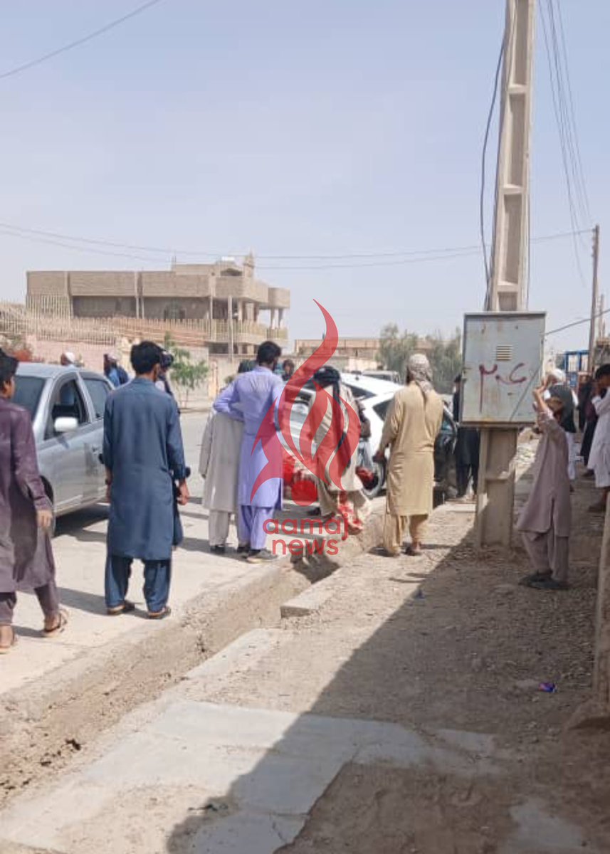 aamajnews_EN's tweet photo. #BREAKING 
Drones targeted a vehicle in Nimroz. The identities of the people inside the vehicle are still unknown, and the Taliban have also remained silent.

#aamajnews https://t.co/1R0k91Sp8q