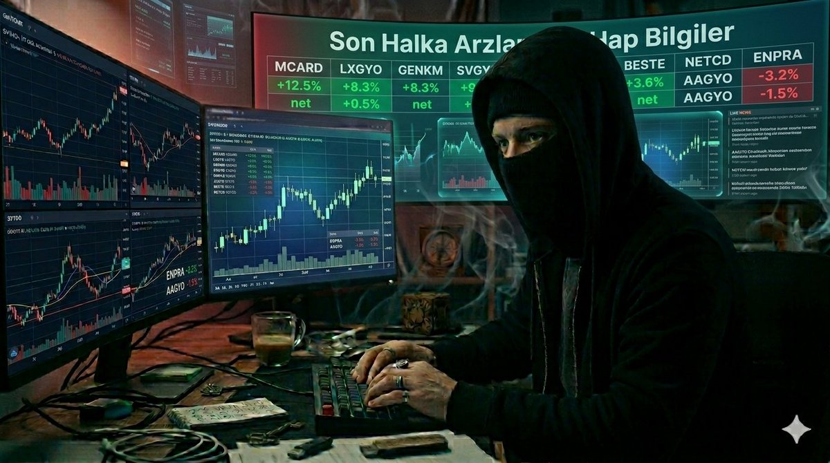 Son halka arzlar için hap bilgiler💊

#mcard 200 üstü 244 gider yoksa düzeltme başlar.
#lxgyo ana desteğimizden kalkma çabası var✅19.25 üstü kalıcılıkta 21.70 ilk aşamada direnç olur.
#genkm yataya başladı desteğimizde malı topluyorlar sürmeleri çok yakın! 14.49 üzeri başlar