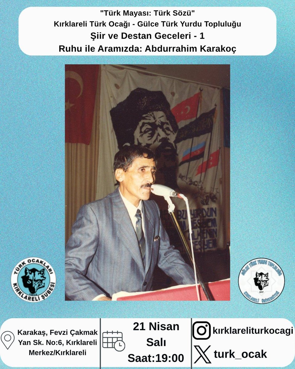 turk_ocak's tweet photo. Türk Mayası Türk Sözü ile Çalınır... 
Başlıyoruz: https://t.co/SMckl3nqpk