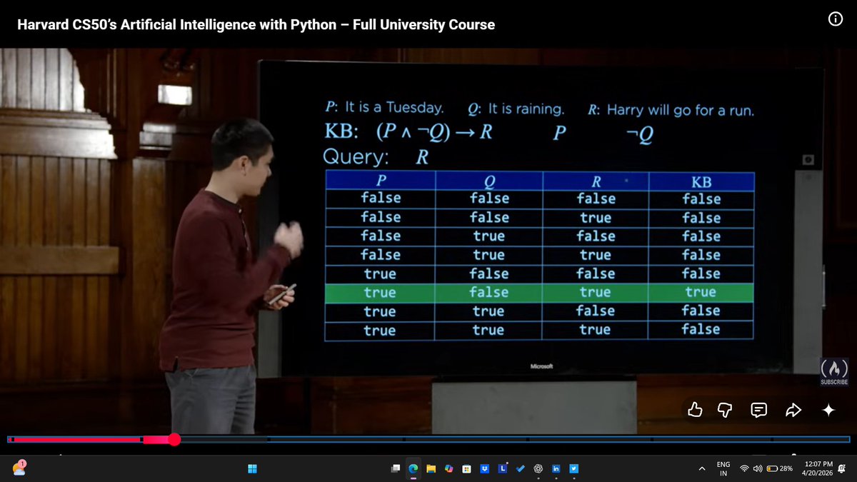 Nik_Coding10's tweet image. CS50 AI getting real now 😅

Link :- github.com/NandKasar10/CS…

From logic (Symbol, And, Or…) ➝ building Minesweeper AI

Feels challenging but fun

Will finish in a few days 🚀
#LearningJourney #BuildInPublic #AI #Python #BuildInPublic