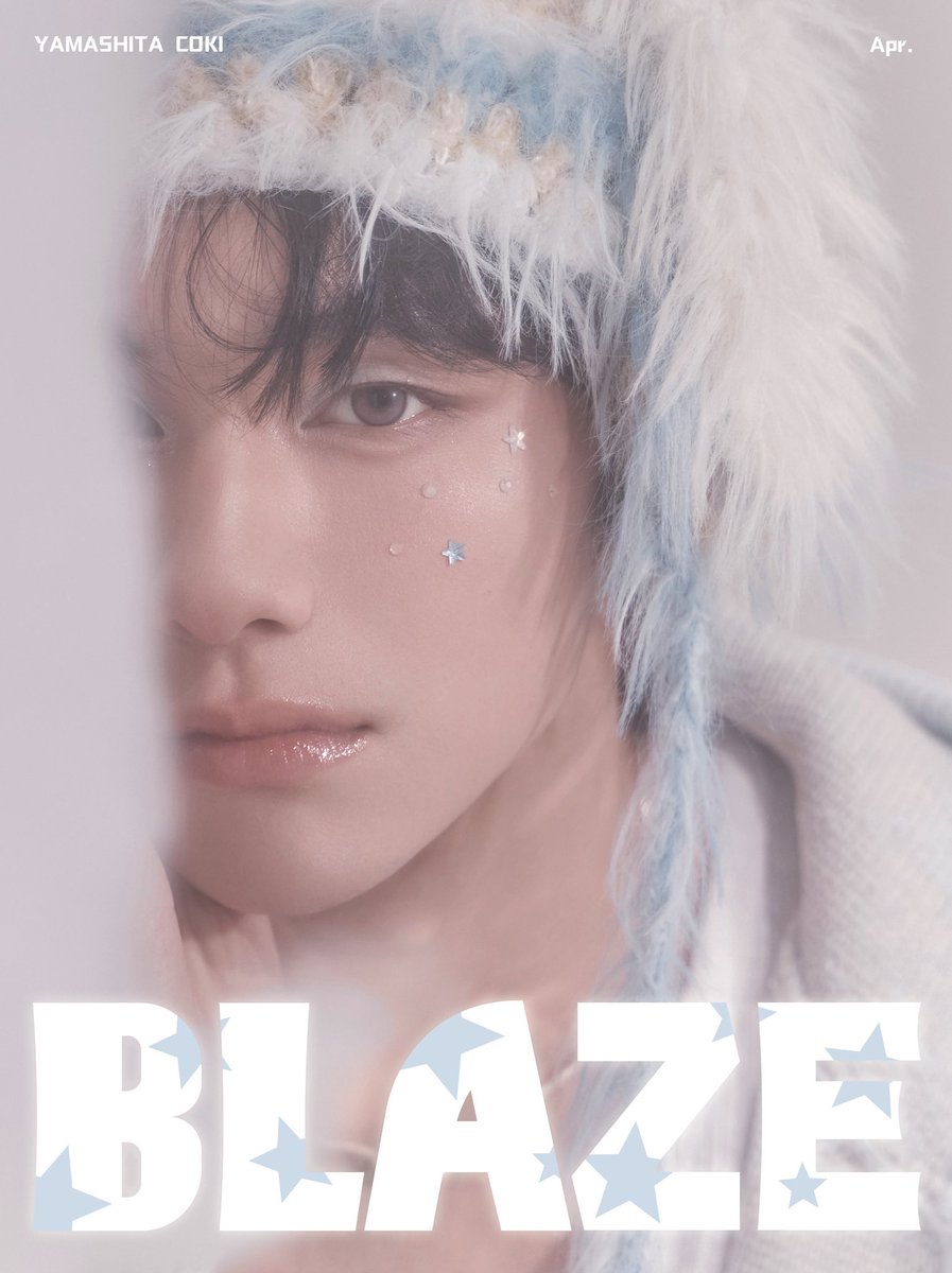wildblue_ykme's tweet image. ［掲載情報］

#山下幸輝 が 中国雑誌『 #BLAZE 4月号増刊 』の表紙に登場📚

本日4/20より予約販売がスタートしました！
ぜひチェックしてください💫

🗓️予約販売日
2026年4月20日(月)

🔗公式販売サイト

A/B/C.VER⬇️
blaze-magazine.com/jp/pd.jsp?id=86

D.VER FULL SET⬇️
blaze-magazine.com/jp/pd.jsp?id=85