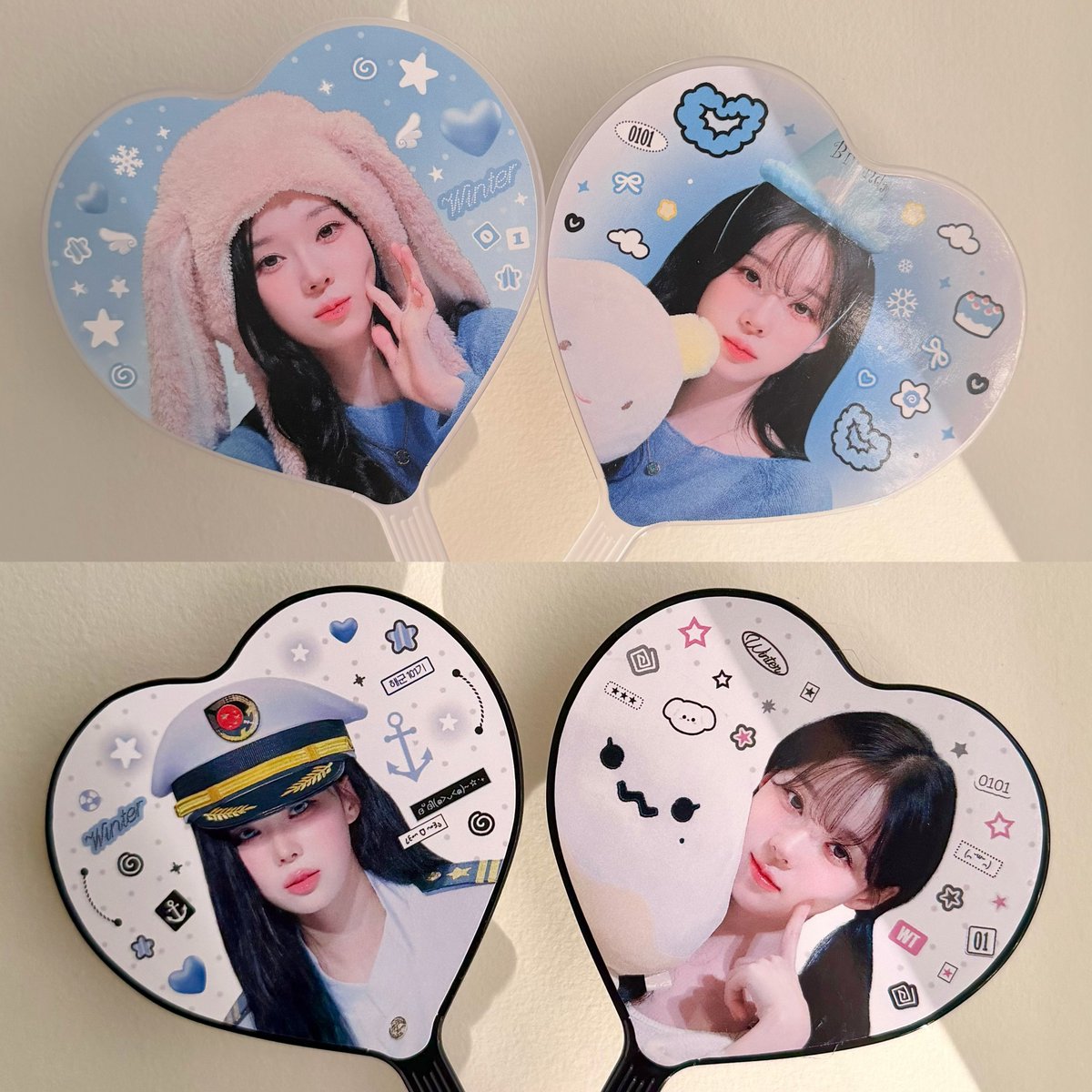♡専用ページ♡ 우치와핸들 색상 상세 정보 うちわハンドルの色の詳細です‧₊ ᨳ