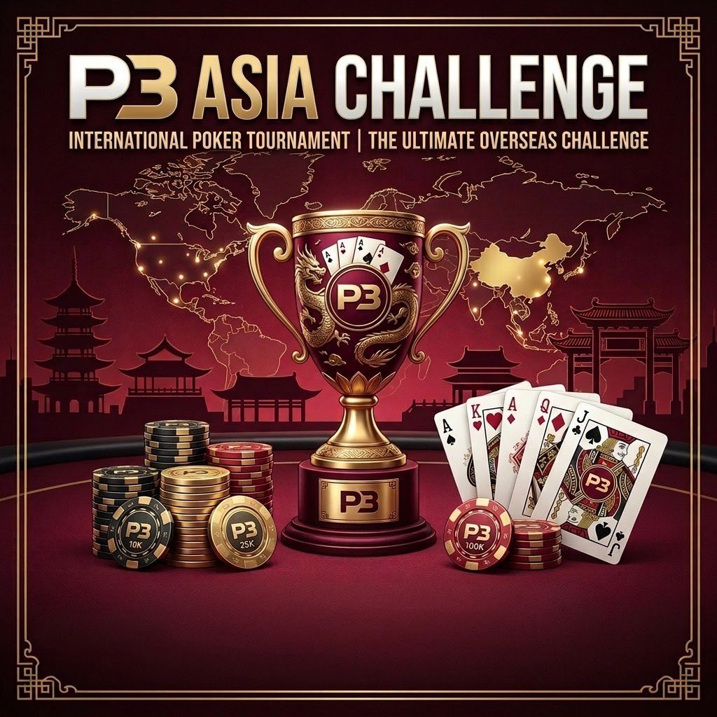 PokerRoomP3's tweet image. ♠️新トーナメント＆リポストキャンペーン開催♠️

4/25（土）開催 ✨ASIA CHALLENGE✨

『VIP CASINO CLUB』様のご協賛により、韓国の高級ホテル「INSPIREホテル」の デラックススイートルーム＆スタジオスイートルーム宿泊券をプライズとしてご用意❗️

さらに… 引用リポストで