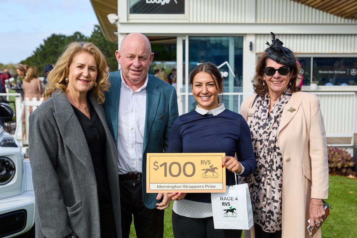 MelbRacingClub's tweet photo. A huge congratulations to all strappers recognised at the Sportsbet Mornington Cup, proudly supported by @RacetrackVets and @VicWakefulClub. https://t.co/RJLT3Tlkmf