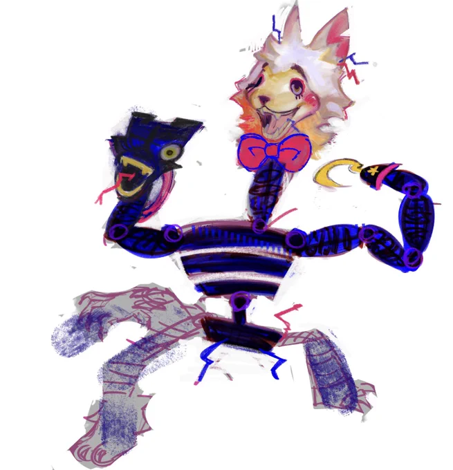 Mangle design wippppp #fnaf