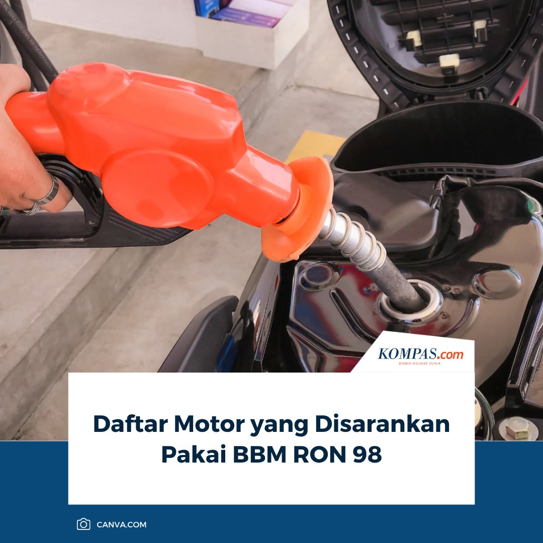 kompascom's tweet image. Harga BBM yang semakin mahal mendorong keinginan untuk beralih ke BBM dengan oktan lebih rendah demi menekan biaya operasional, namun tidak semua sepeda motor bisa menggunakannya tanpa risiko.

Baca Selengkapnya 👇🏻
otomotif.kompas.com/read/2026/04/2…

~NA #BBM #Oktan #Motor #HematBBM