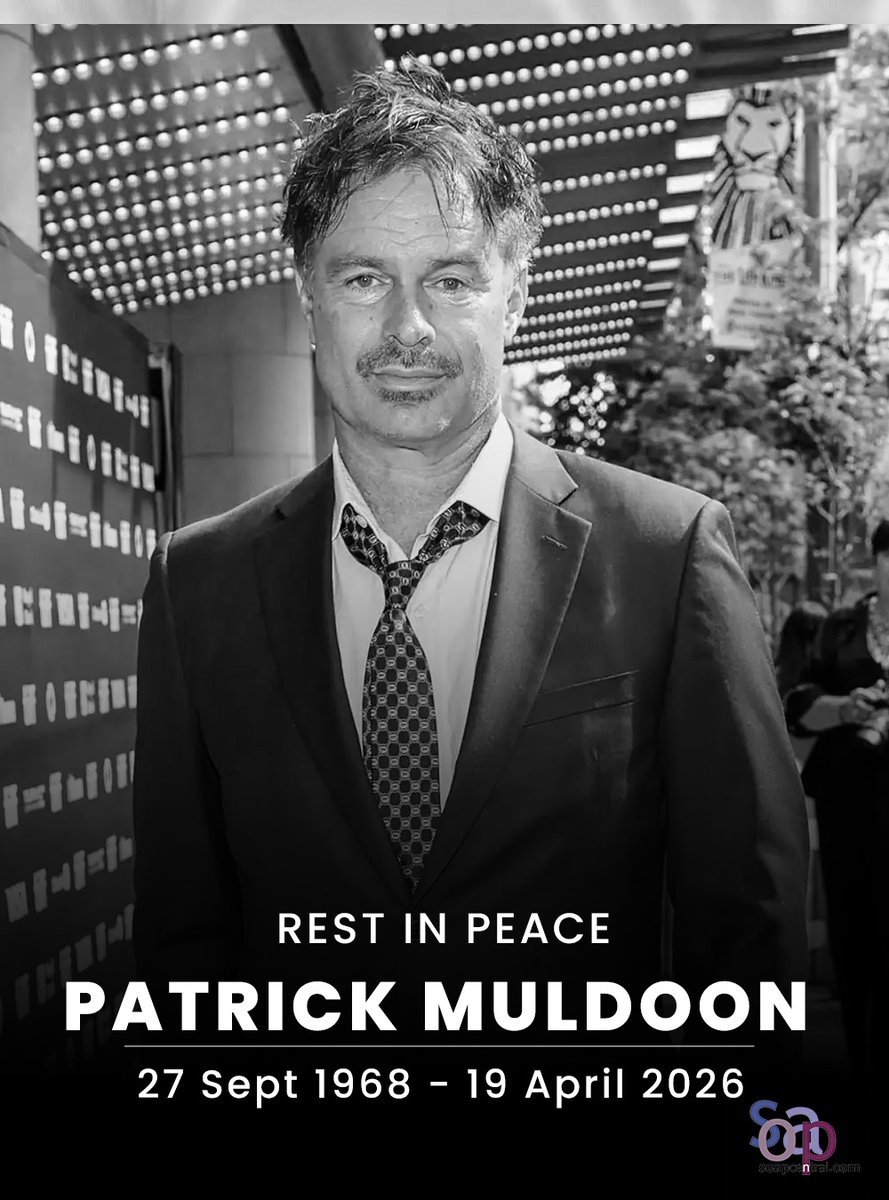 soapcentral's tweet image. Patrick Muldoon, best known for his role of Austin Reed on Days of Our Lives, has died at 57 following a heart attack.