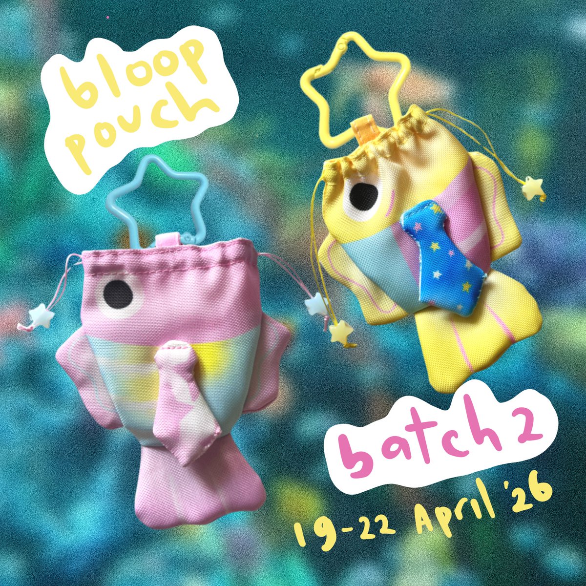 smolknot's tweet photo. { RT &amp; Like appreciated }

Bloop Pouch Batch 2 &amp; Tiny Aquarium Stickers now open!🪸🐡

Price:
🐠 Bloop pouch 75k, DP 40k
https://t.co/K8Tgysvypk

🐟 Tiny aquarium stickers (isi 12+) 25k
https://t.co/QDrLDyUnNr

Jangan sampe kelewatan lagi🫧🫶 https://t.co/C3k0ogUCRb