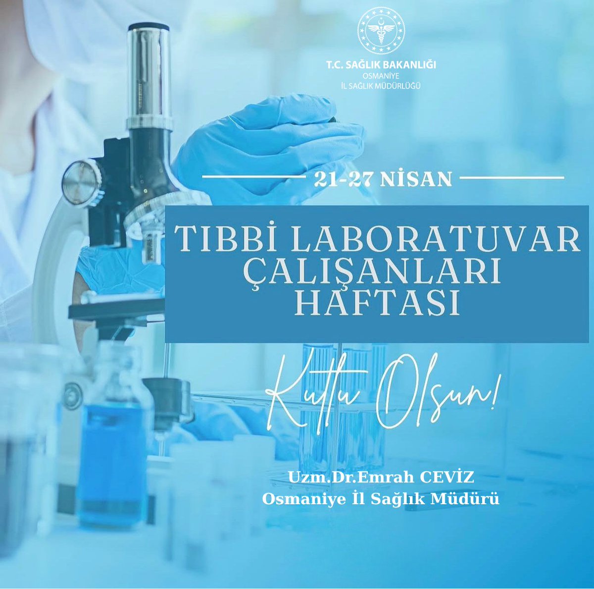 Osmaniye İl Sağlık Müdürlüğü tweet media