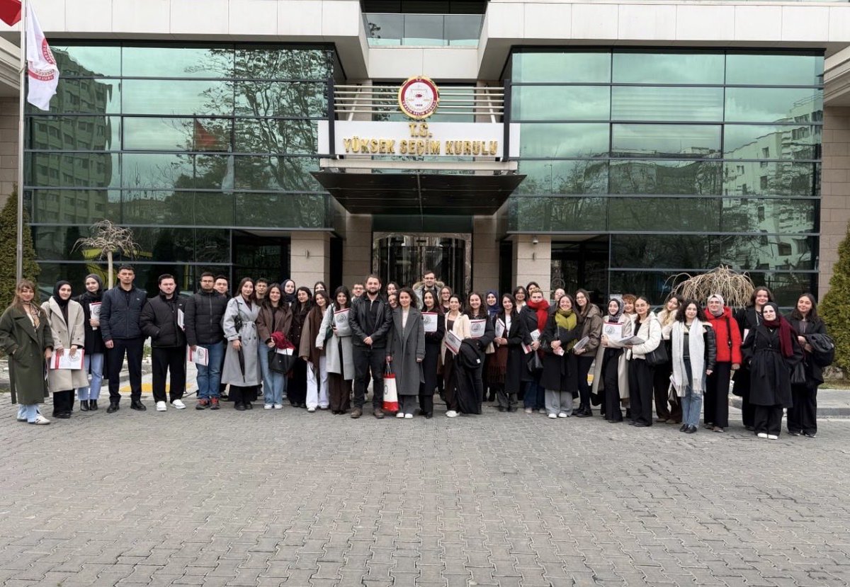 hurfikirybu's tweet photo. Bizleri ağırlayan başta Yüksek Seçim Kurulu Başkanı Sayın Ahmet YENER olmak üzere tüm kurum yetkililerine ve katılım sağlayan arkadaşlarımıza teşekkür ediyoruz🤗 https://t.co/4jE3sqm8rP