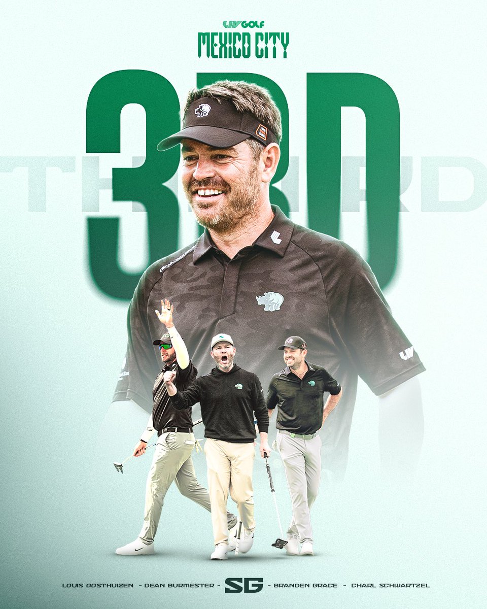 SouthernGuards's tweet image. Podium Finish for Southern Guards GC, solo 3rd in Mexico City 🇲🇽 Branden Grace finishes T5 

#golf #livgolf