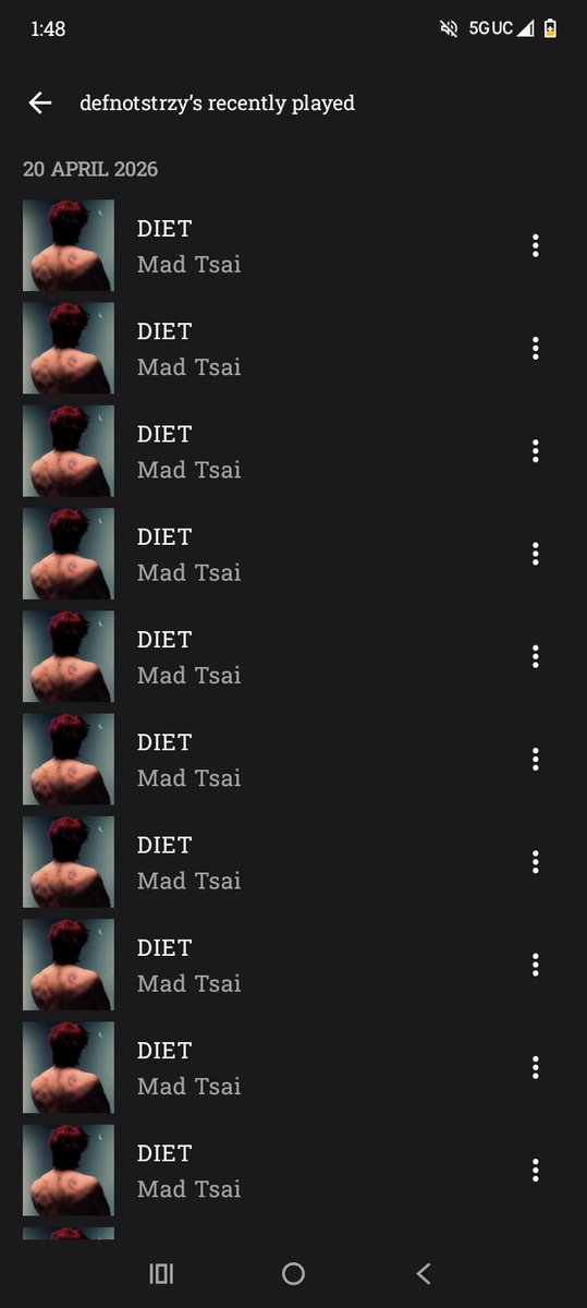 defstrzy's tweet photo. I might have a favorite song rn 😭 https://t.co/DxgLZdC0Wj