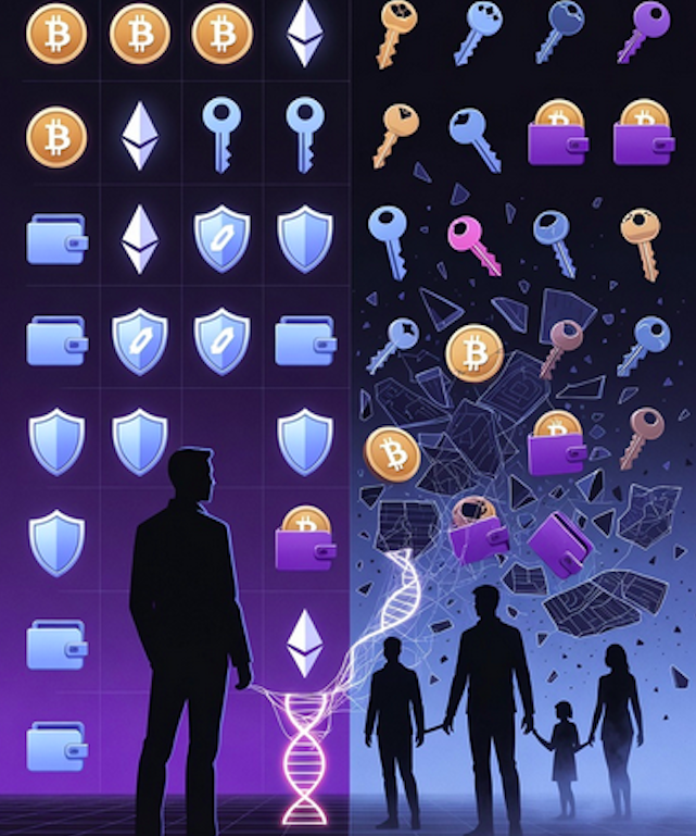 onbloodline's tweet photo. Crypto works perfectly…
as long as you’re around.

The moment someone else steps in -
everything breaks.

No map. 
No instructions. 
No clarity.

Assets don’t disappear through hacks.

They disappear through silence.

Bloodline fixes that.

#crypto #inheritance #bloodline #web3 https://t.co/UkRN5pNnrJ