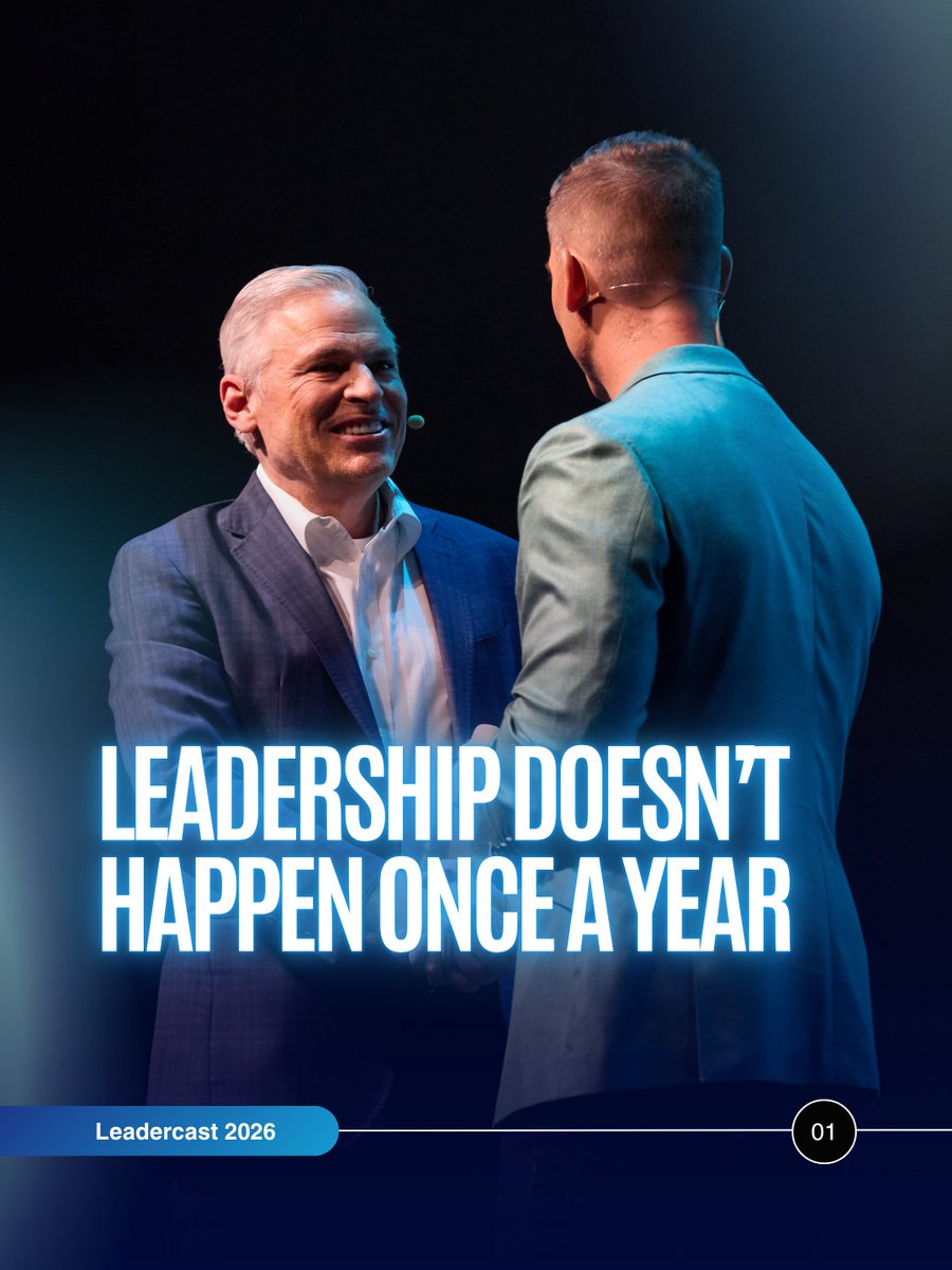 Leadercast tweet media