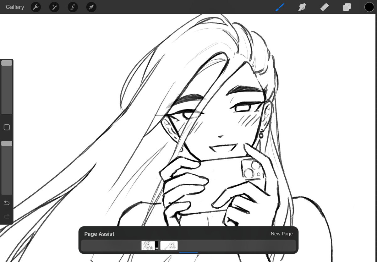 lemelonbread's tweet image. why are hands😭😭😭 so hard to draw😭😭😭 (wip :&amp;gt; )  #alnst #hyuluka #luhyu