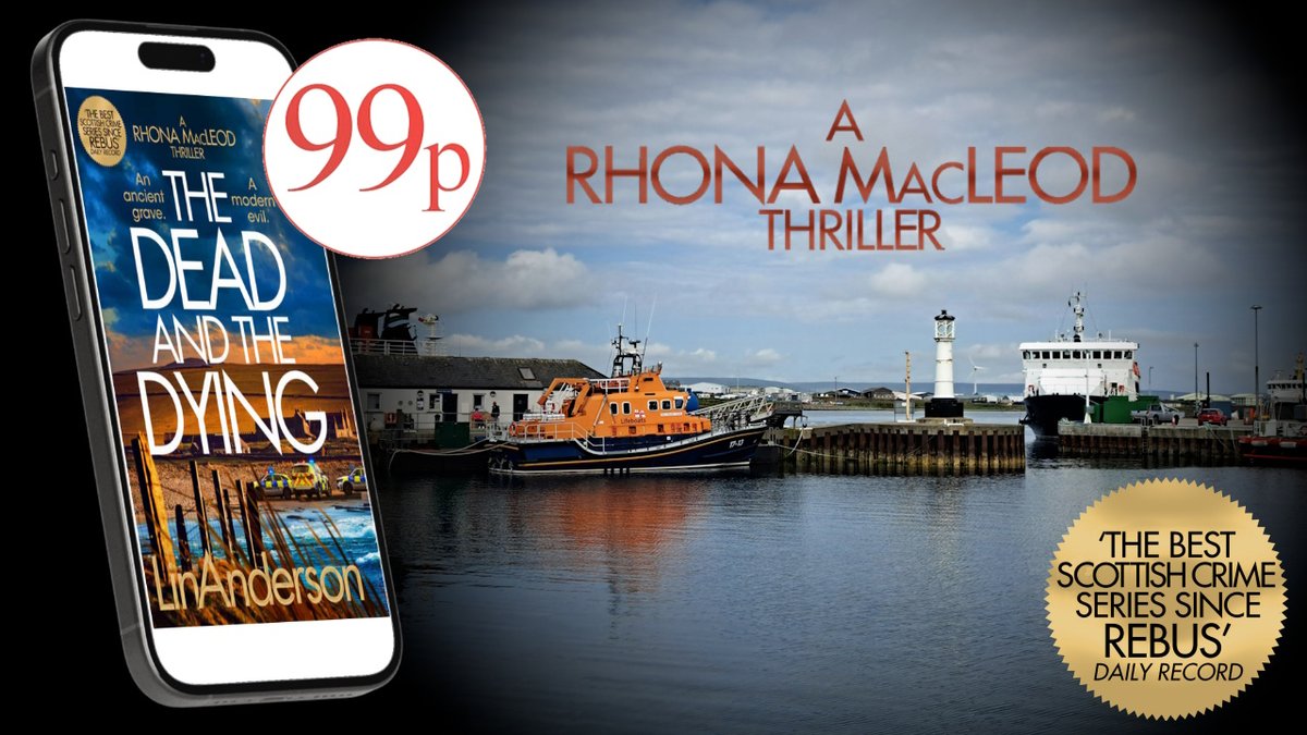 CannesVibe's tweet image. 🤩 99p Promo Price !!! 🤩 ★★★★★  THE DEAD AND THE DYING - 'Love this series , the characters are so good and interact with each other so well . The plots are always so good and keep you guessing until the end.'
mybook.to/DeadandDying 
 #Thriller #LinAnderson #Kindle