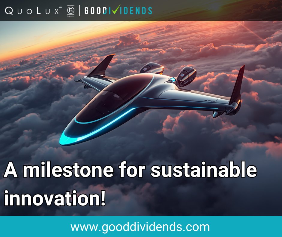 gooddividends's tweet image. Loganair is making UK aviation history with the first-ever all-electric commercial flight across its network. From Glasgow to Dundee, this breakthrough showcases how zero-emission aircraft can deliver essential goods while cutting carbon.
#GoodDividends #SDG9 #Innovation #NetZero