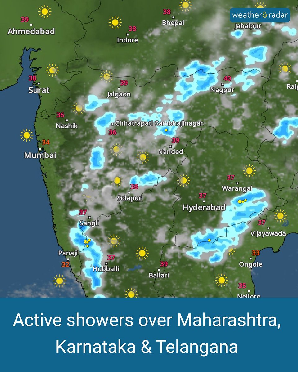 Weather & Radar India tweet media
