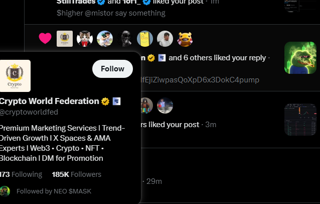 ddmgrw's tweet photo. $higher big names are watching https://t.co/bQcnSJWCuy