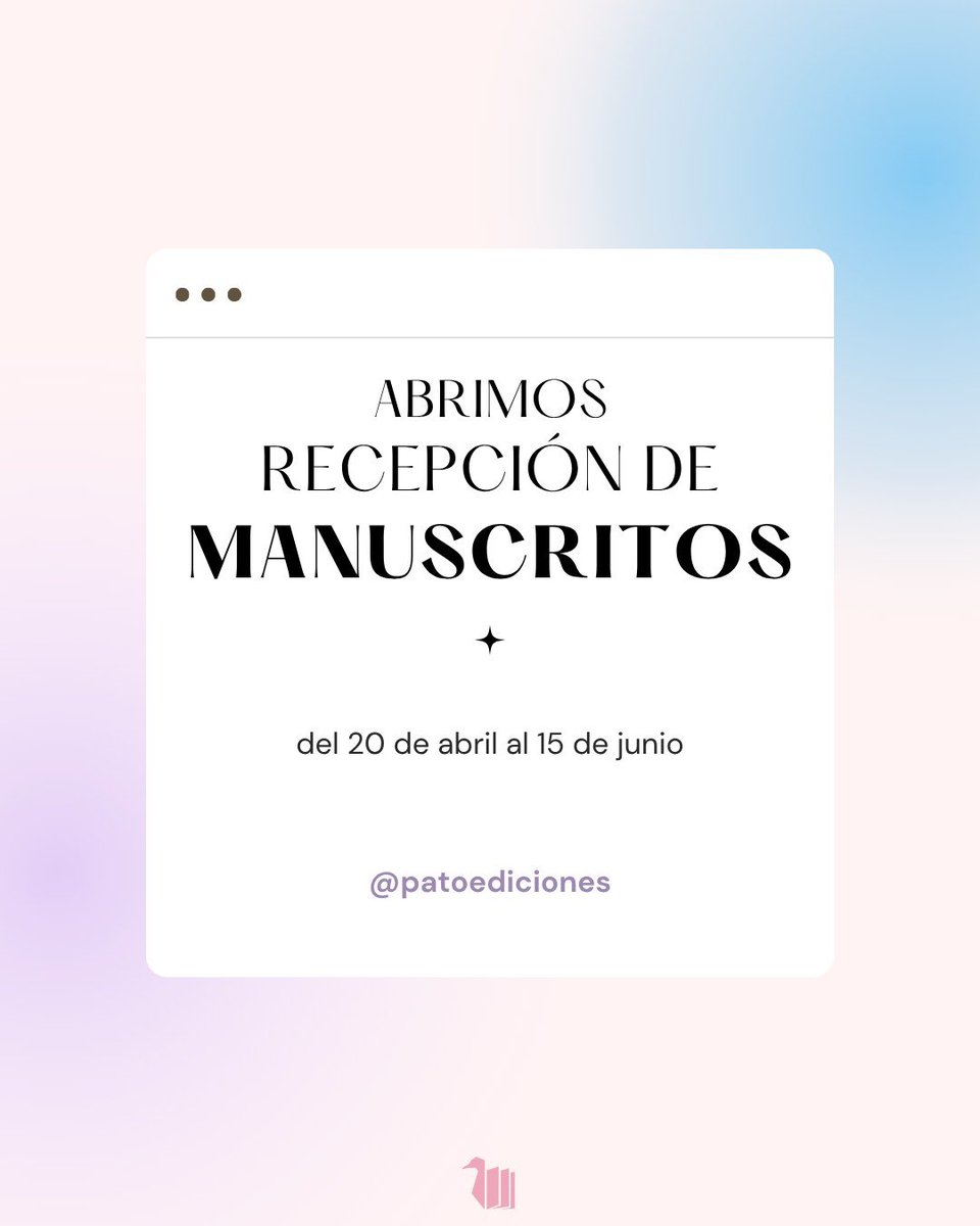Pato Ediciones tweet media