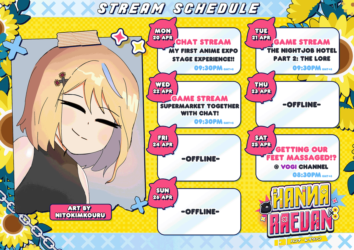 Hanna Raevan 🌻(ハンナ・レイヴァン)【VOGI】 tweet media