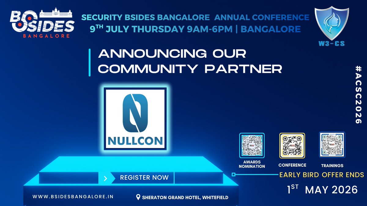 Security BSides Bangalore tweet media
