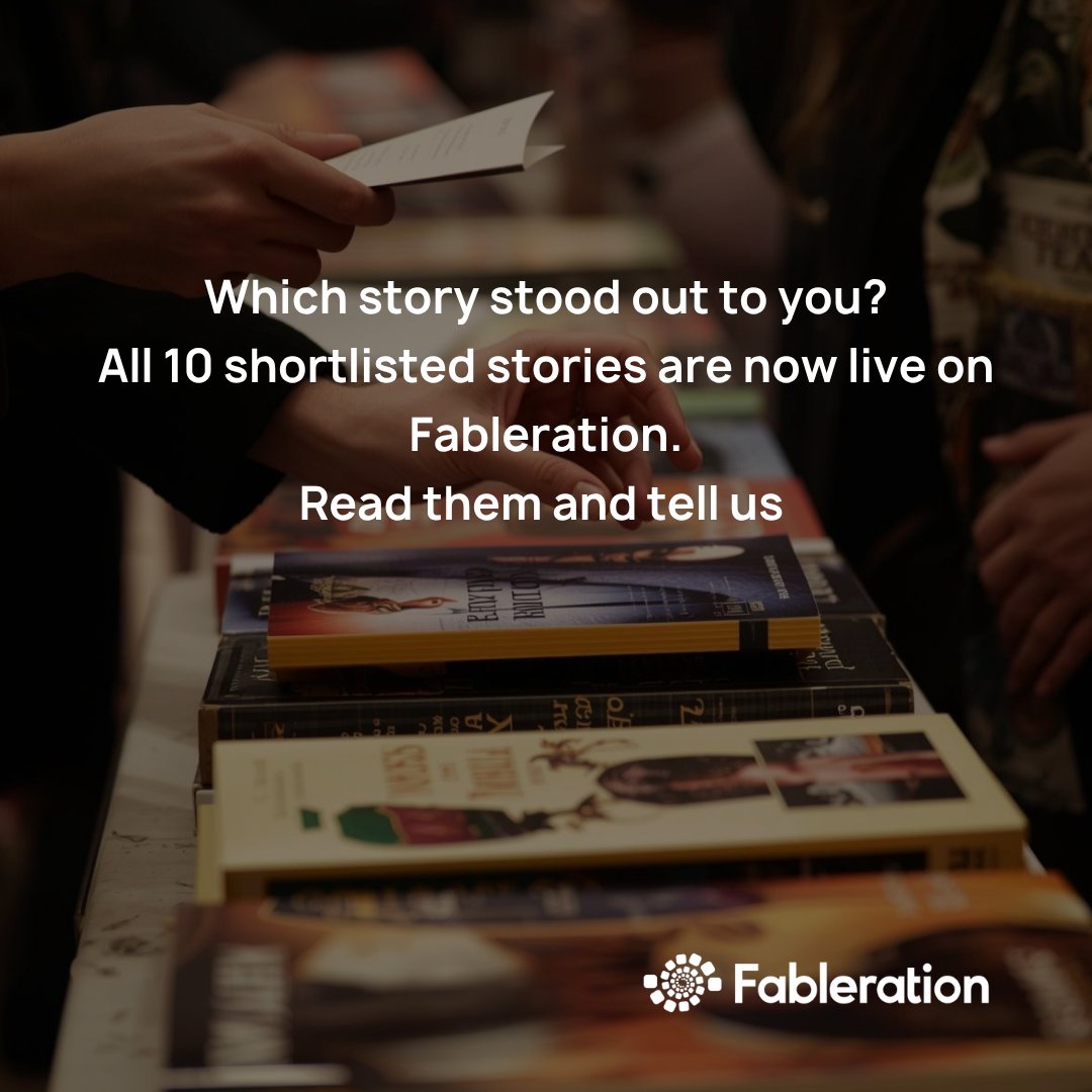 Fableration's tweet photo. 10 stories made the shortlist.
Only 3 took the prizes.
But every story deserves to be read.

Now they’re live.
Discover them.
Decide for yourself.
Be part of what comes next.

👉 Read on Fableration: https://t.co/h6EsCKPAhx https://t.co/0zBMi7zt09
