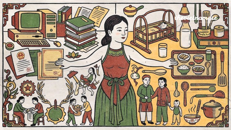 thevnmesemag's tweet image. Despite legal gains and public narratives of progress, #genderequality in #Vietnam remains constrained by deep-rooted structural biases and social norms that continue to limit women’s opportunities, voices, and advancement. tinyurl.com/ywabn596
