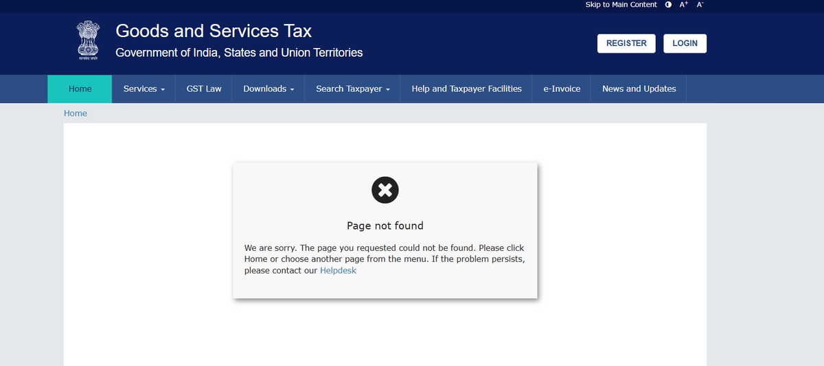 caaruntrivedi's tweet photo. GST WEBSITE IS NOT WORKING Dear @Infosys_GSTN
@gsthelpline
@gstindia
@askGST_GoI https://t.co/IDzEnaJVd7