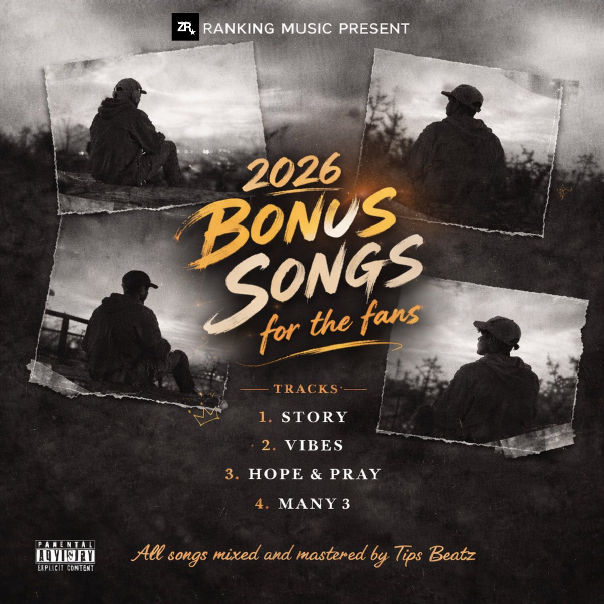 Zicoranking_gh's tweet image. 2026 BONUS SONGS FOR THE FANS 🔥

This one is for everyone who’s been rocking with me from day one.
New EP dropping this weekend — real stories, real vibes, nothing but truth.

Tracklist ready. Energy ready. Are you?

#NewMusic #EPDrop #RankingMusic #ForTheFans