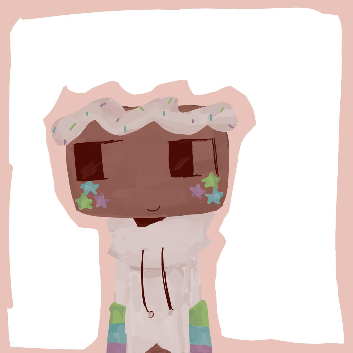 Dandystatic's tweet image. THEYRE LOOKING AT EACHOTHER !1!1!1!! #fruitcake #dandysworld #art #dandysworldship #cool