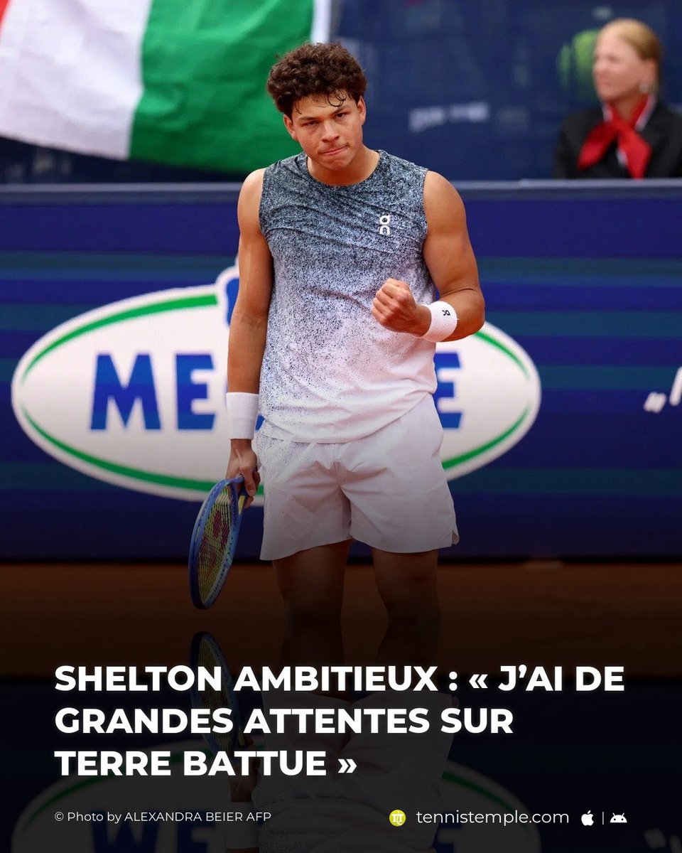 tennistemple's tweet image. Ben Shelton a encore frappé, et cette fois sur terre battue. Vainqueur de Flavio Cobolli à Munich, l’Américain envoie un message clair avant Madrid, Rome et Roland-Garros : sa progression pourrait bien changer la donne. #ATP500 #Munich #Shelton

🎾 w.tennistemple.com/L09Zl