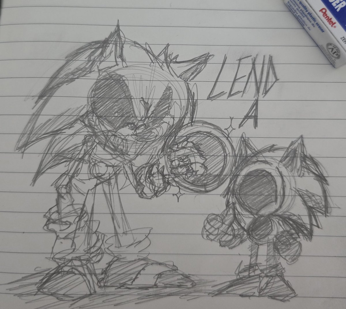 Kalenimates's tweet image. Remember to #LendARing ^^
Be kind, understanding, and level-headed.
#greenmountain #SonicTheHedegehog #sonicexe #climbthegreenmountaintrail #EndSonic #art #traditionalart #sonicexe #execommunity