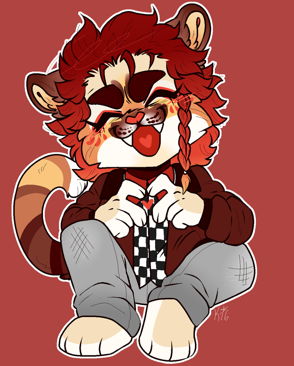 CharlieTiotio's tweet photo. Hey !!
I'm still recovering from extreme tiredness but I managed to draw a bit and create this new baby named Clio !!
I really love them and they are such a comfort character to me, I named them after the name of my car ehehe https://t.co/Kx2xWqZBrQ