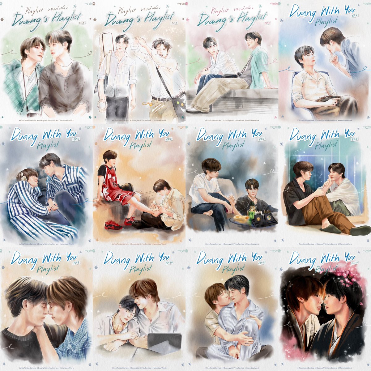 duang’s playlist EP.1-12 (🎶🎧)♡