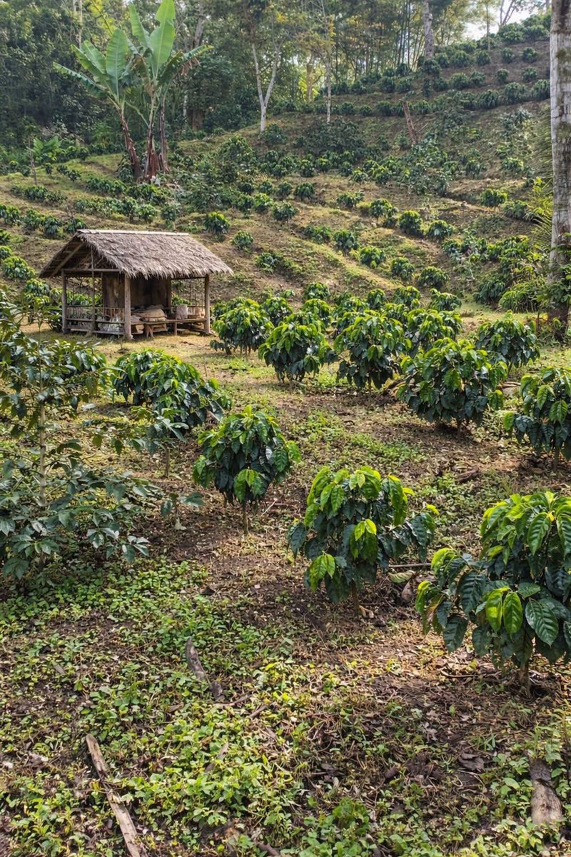 EricRukebesha's tweet image. Healthy Arabica coffee plants growing in harmony with nature. 

With proper care and dedication, every row brings us closer to a rich and rewarding harvest.
#Coffee 
#Monday