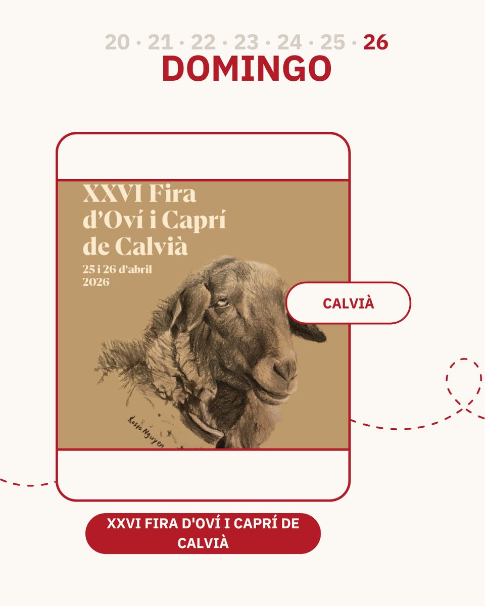 ArtsMallorca's tweet image. (LINK EN BIO) PLANES DESTACADOS · PRÓXIMA SEMANA 🗓️✨
20/04 → 26/04
Te dejamos 7 planes para que la semana salga sola
👉Síguenos y guarda para más planes en Mallorca
Recuerda que no hay nada mejor que una guía local
#planazos #mallorca #palma #planesmallorca #quehacerenmallorca