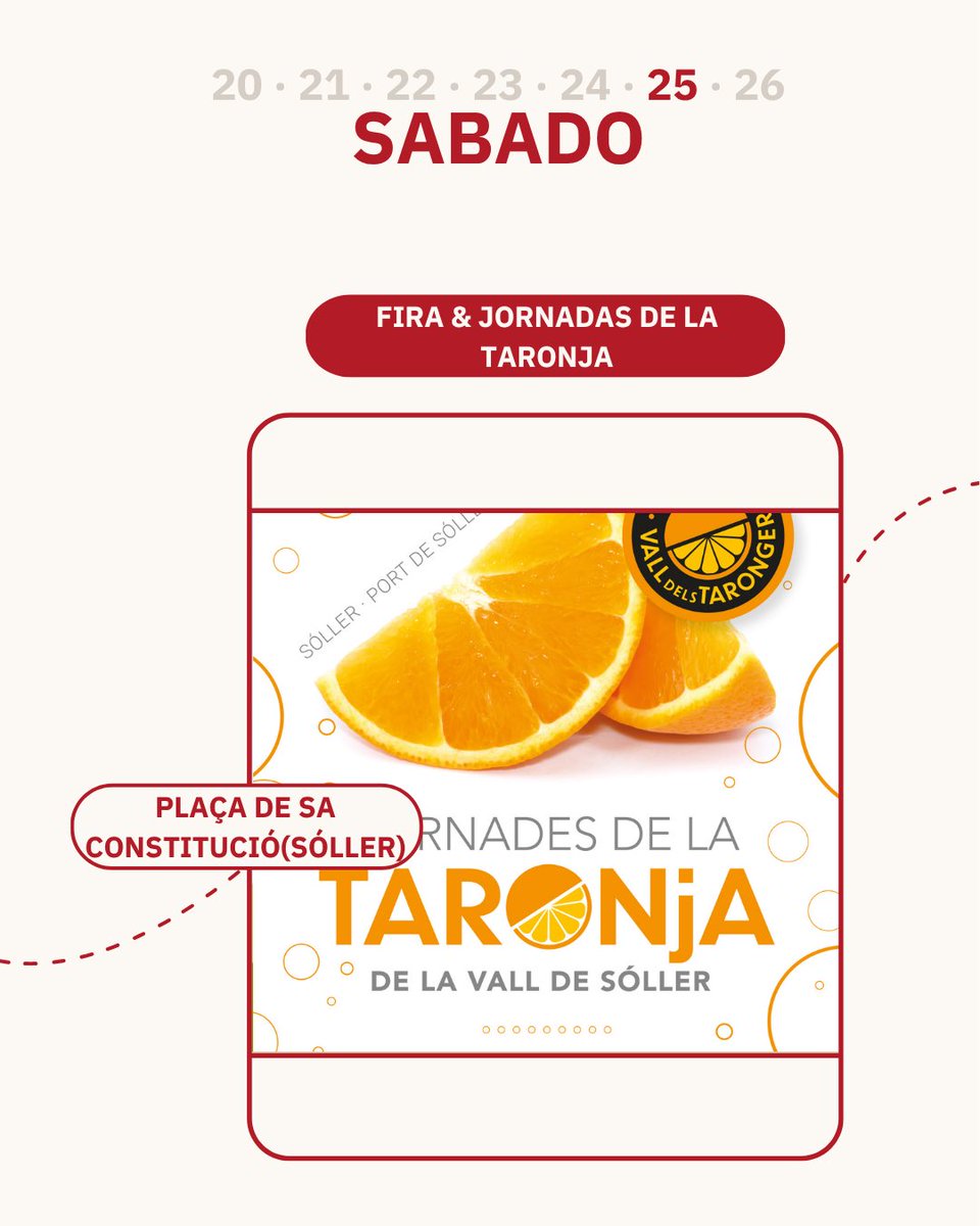 ArtsMallorca's tweet image. (LINK EN BIO) PLANES DESTACADOS · PRÓXIMA SEMANA 🗓️✨
20/04 → 26/04
Te dejamos 7 planes para que la semana salga sola
👉Síguenos y guarda para más planes en Mallorca
Recuerda que no hay nada mejor que una guía local
#planazos #mallorca #palma #planesmallorca #quehacerenmallorca