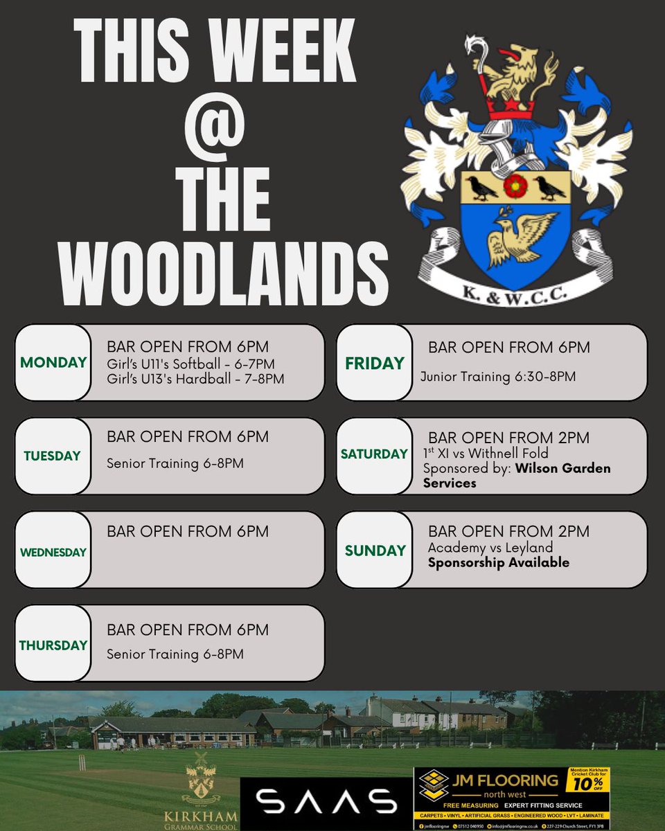 Kirkham & Wesham CC tweet media