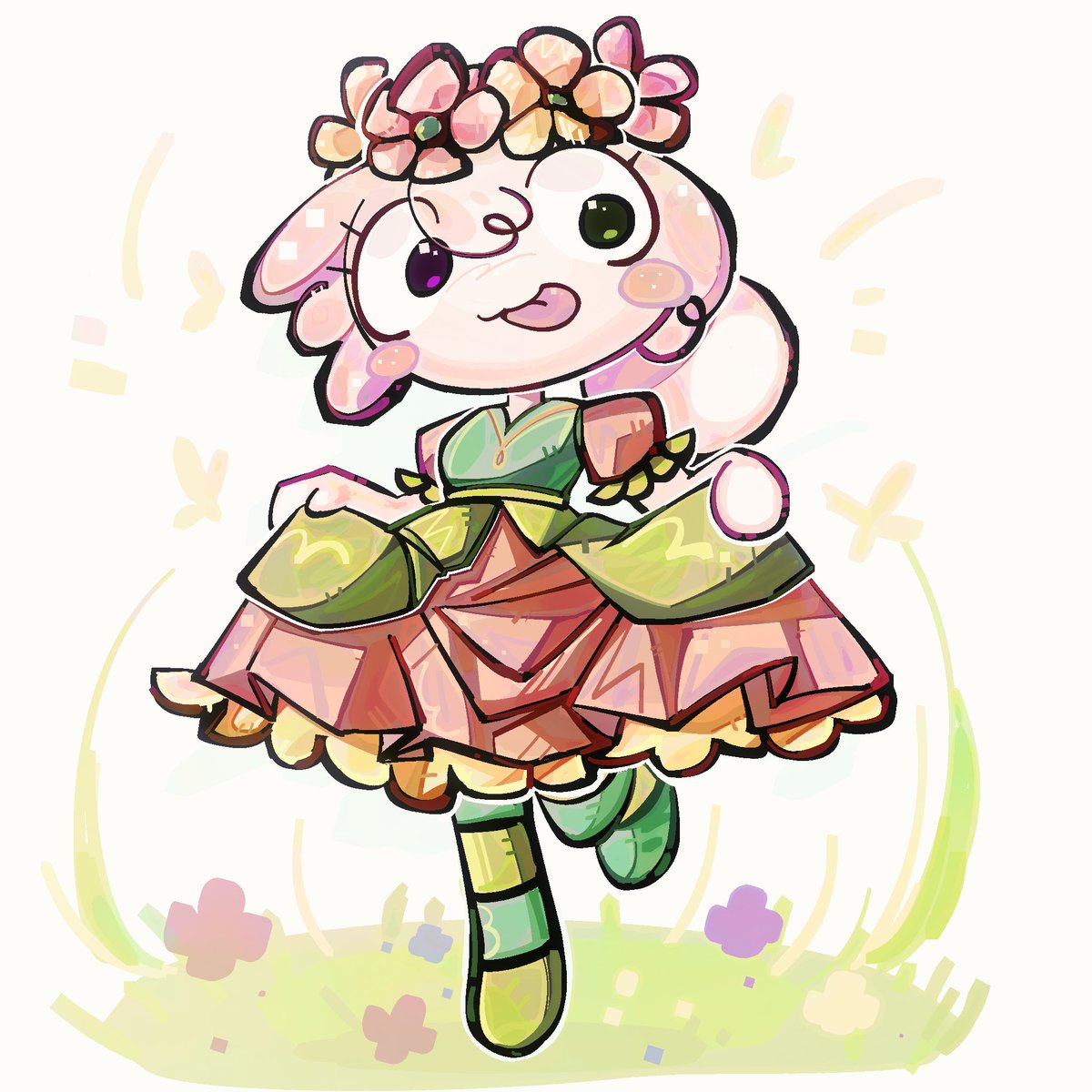 Poppy's new skin🌸
#dandysworld #dandysworldfanart #dandysworldpoppy