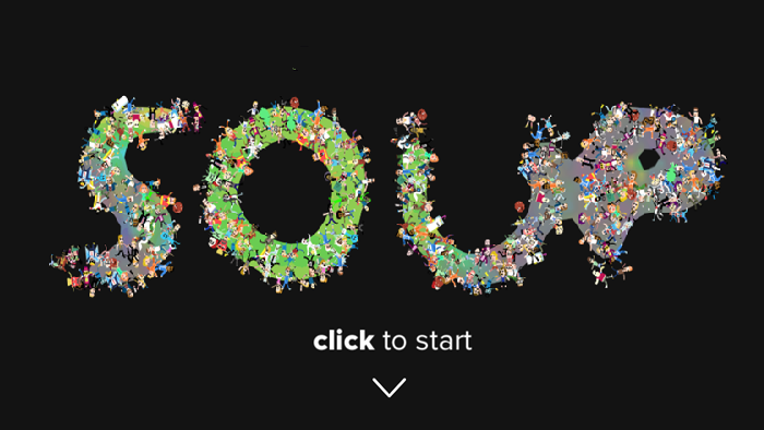 statusl_ink's tweet image. A surreal corner of Adult Swim, “Soup” is an experimental interactive click-and-drag visual graphic that invites users into a chaotic, ever-shifting digital collage. #3d #interactive statusl.ink/asurrealcorner…